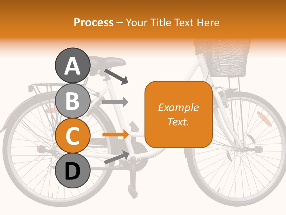 Biking Abandoned Cycle PowerPoint Template