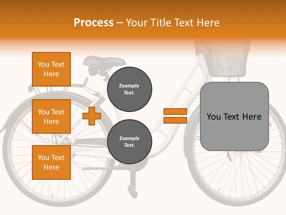 Biking Abandoned Cycle PowerPoint Template