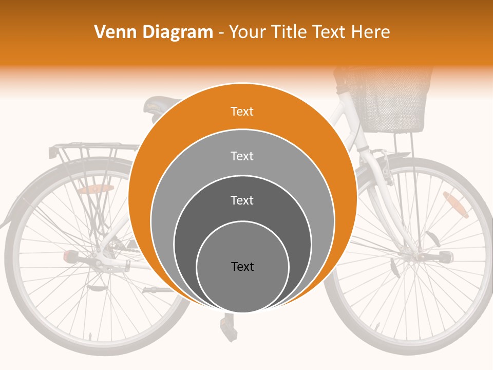 Biking Abandoned Cycle PowerPoint Template