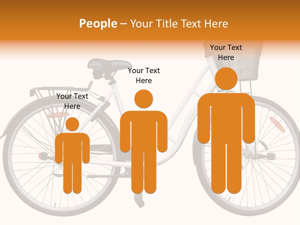 Biking Abandoned Cycle PowerPoint Template