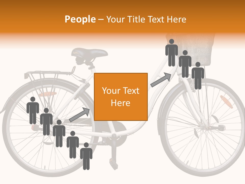 Biking Abandoned Cycle PowerPoint Template