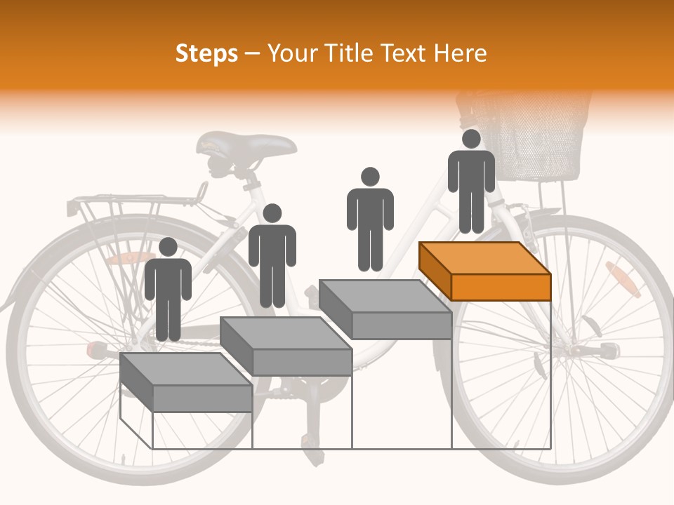 Biking Abandoned Cycle PowerPoint Template
