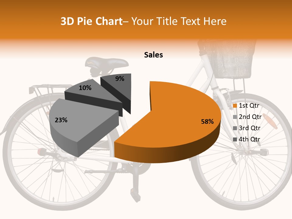 Biking Abandoned Cycle PowerPoint Template
