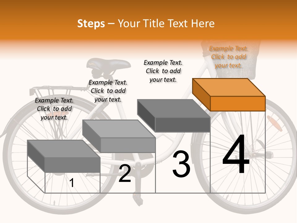 Biking Abandoned Cycle PowerPoint Template