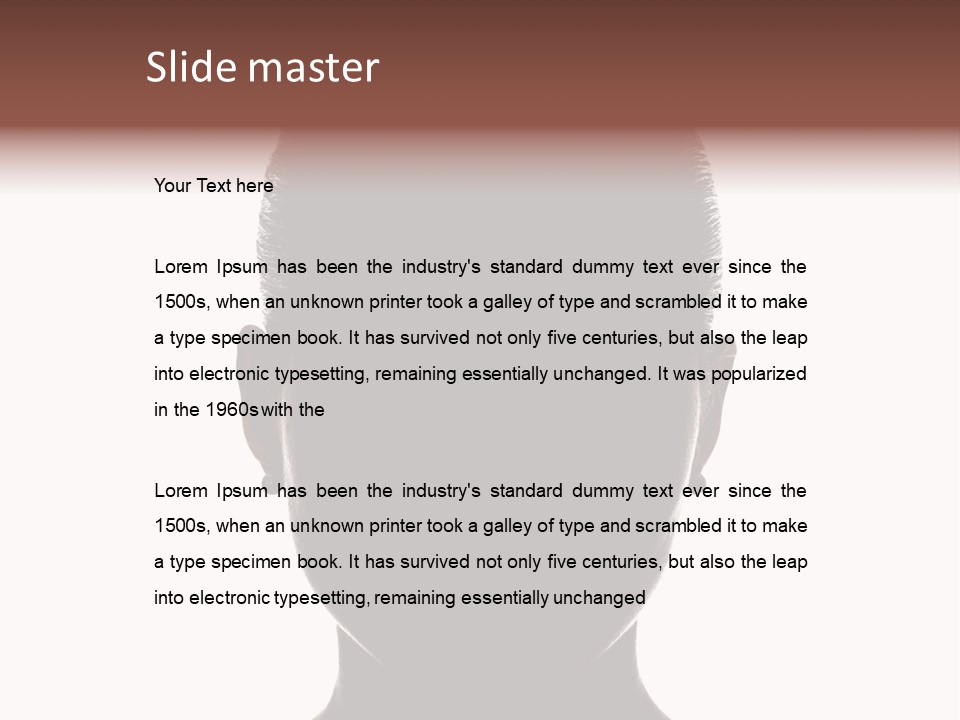 Cool Women Space PowerPoint Template