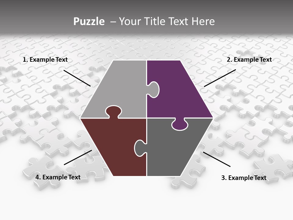 Solution Connection Piece PowerPoint Template