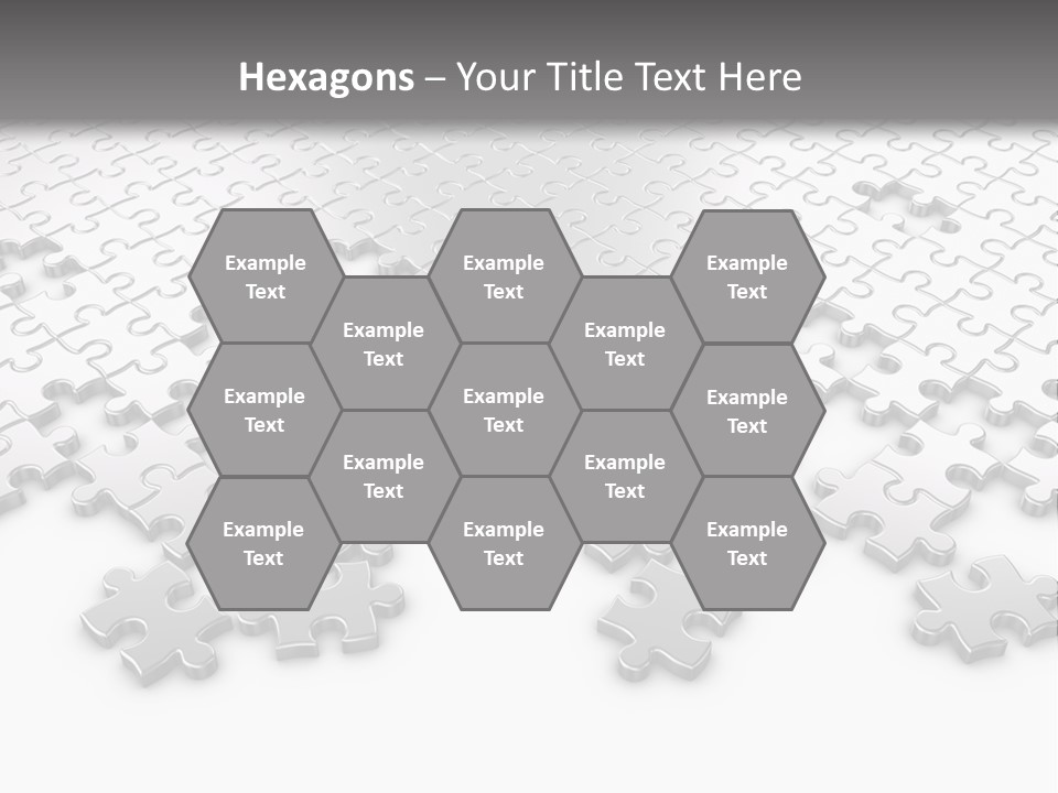 Solution Connection Piece PowerPoint Template
