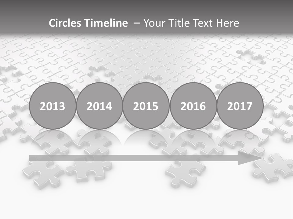 Solution Connection Piece PowerPoint Template