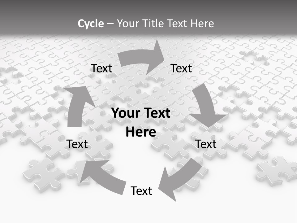 Solution Connection Piece PowerPoint Template