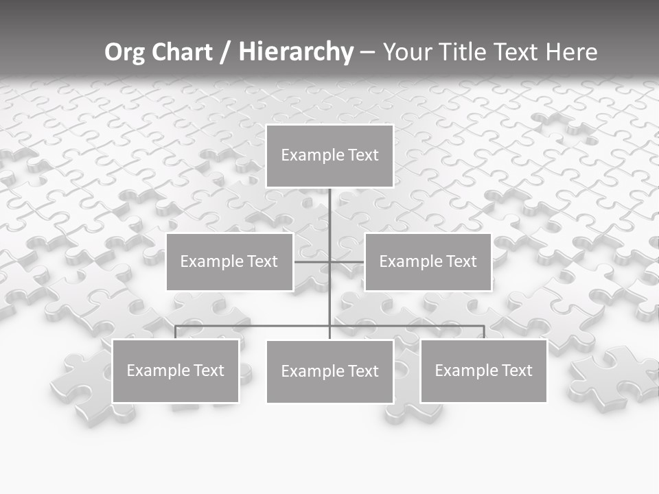 Solution Connection Piece PowerPoint Template