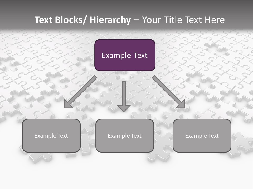 Solution Connection Piece PowerPoint Template