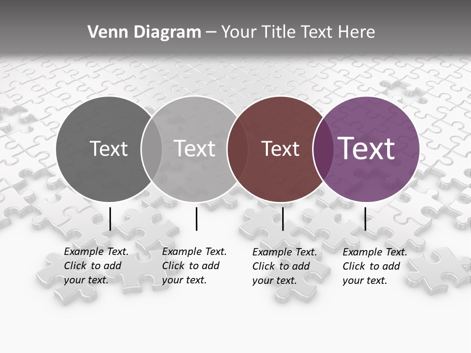 Solution Connection Piece PowerPoint Template