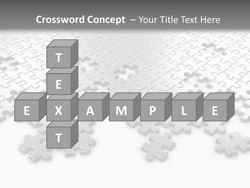 Solution Connection Piece PowerPoint Template