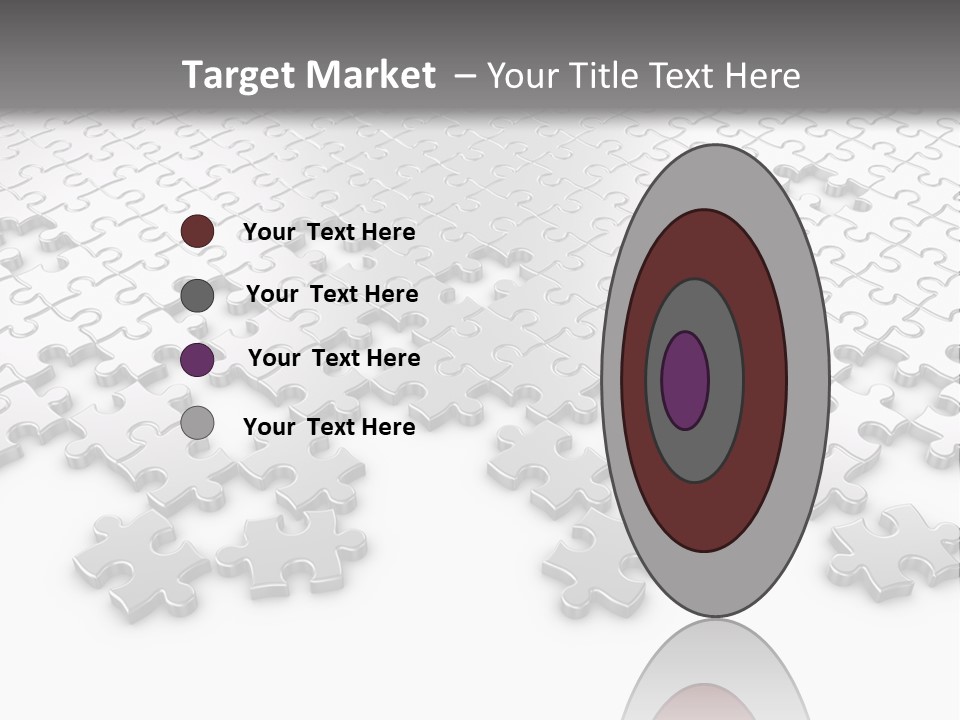 Solution Connection Piece PowerPoint Template