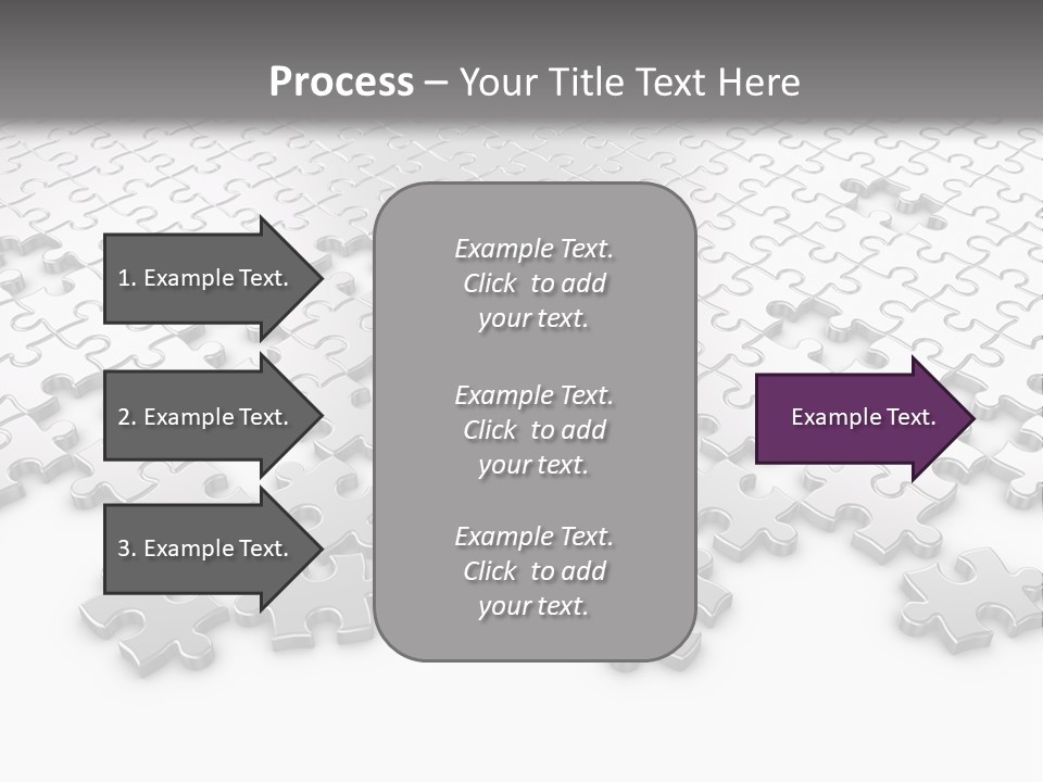 Solution Connection Piece PowerPoint Template