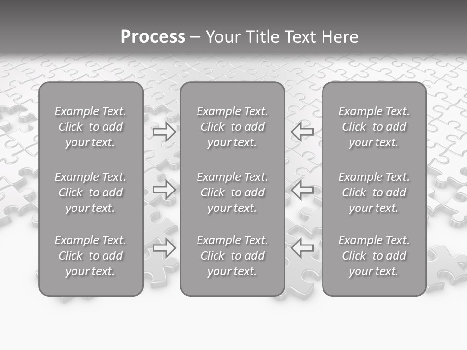 Solution Connection Piece PowerPoint Template