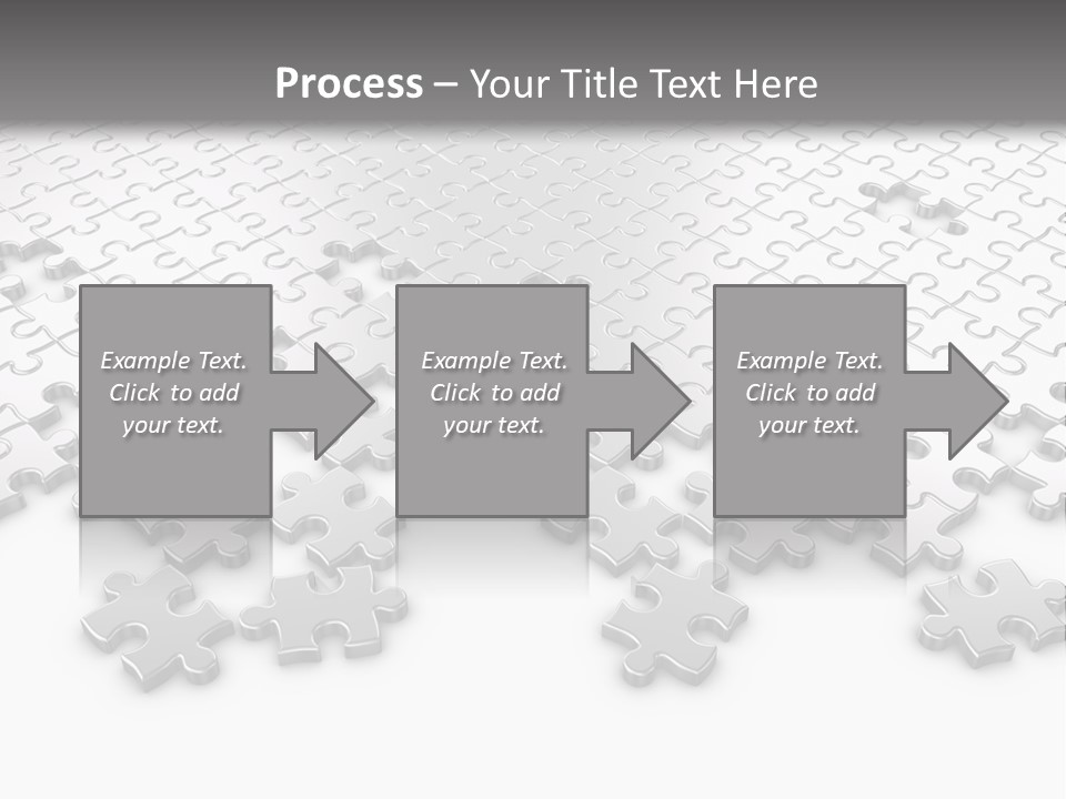 Solution Connection Piece PowerPoint Template