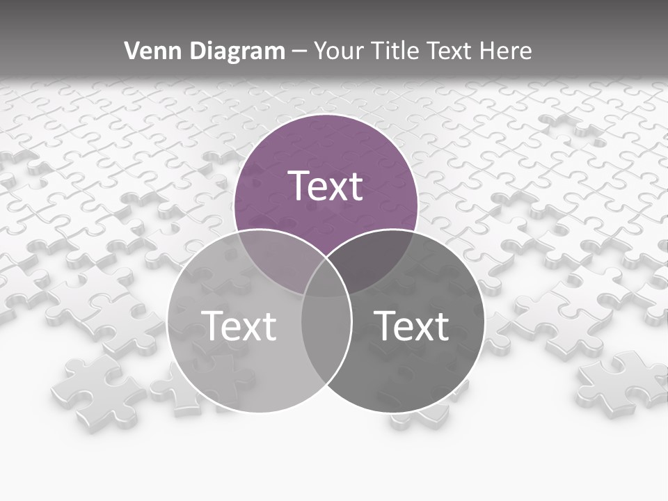 Solution Connection Piece PowerPoint Template