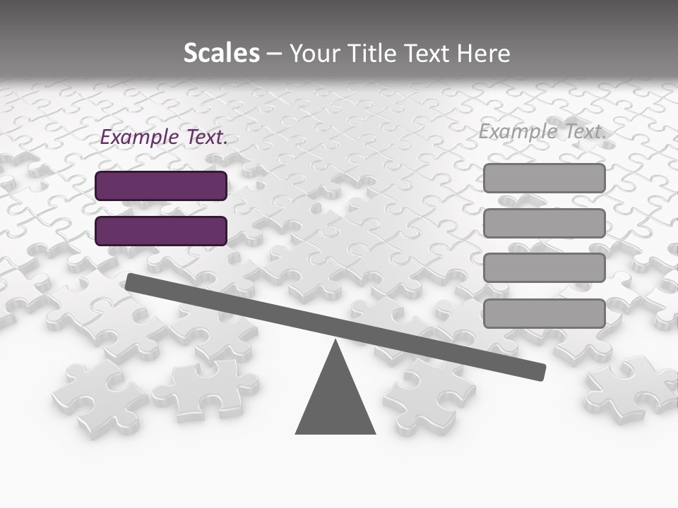 Solution Connection Piece PowerPoint Template