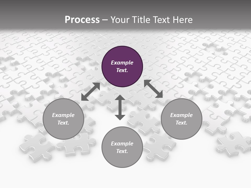 Solution Connection Piece PowerPoint Template