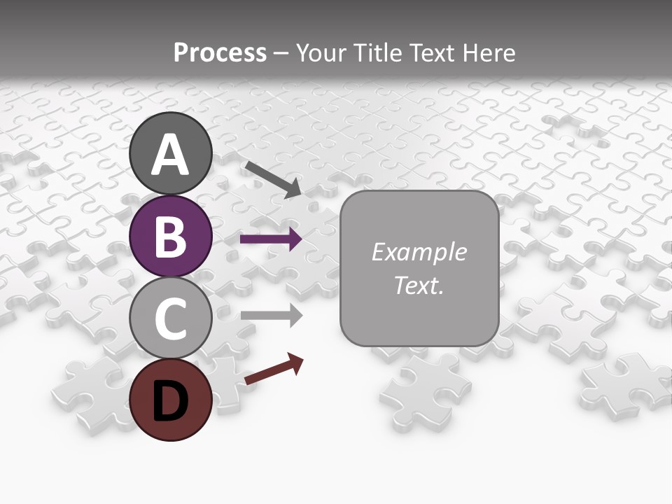Solution Connection Piece PowerPoint Template