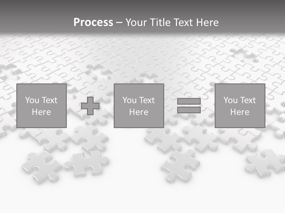 Solution Connection Piece PowerPoint Template