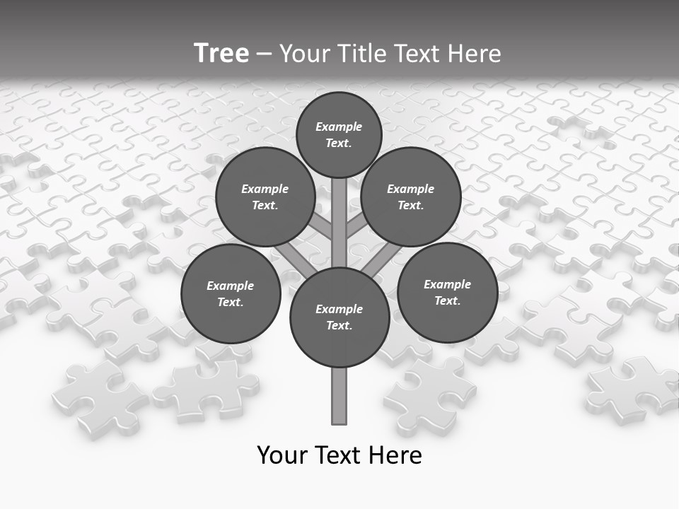 Solution Connection Piece PowerPoint Template