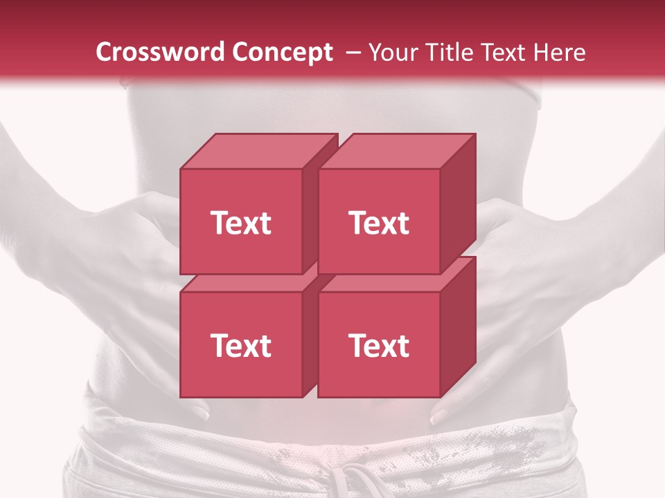 Concepts One Stomachache PowerPoint Template