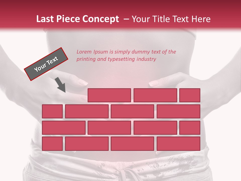 Concepts One Stomachache PowerPoint Template