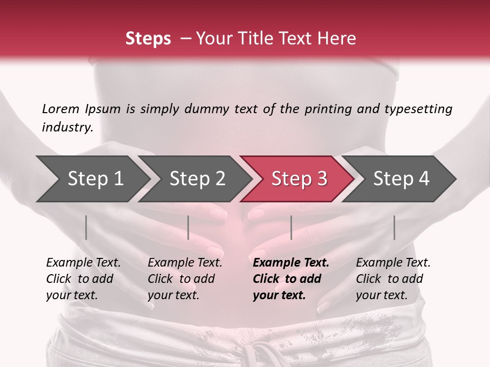 Concepts One Stomachache PowerPoint Template