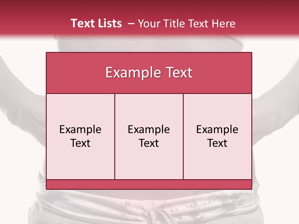 Concepts One Stomachache PowerPoint Template