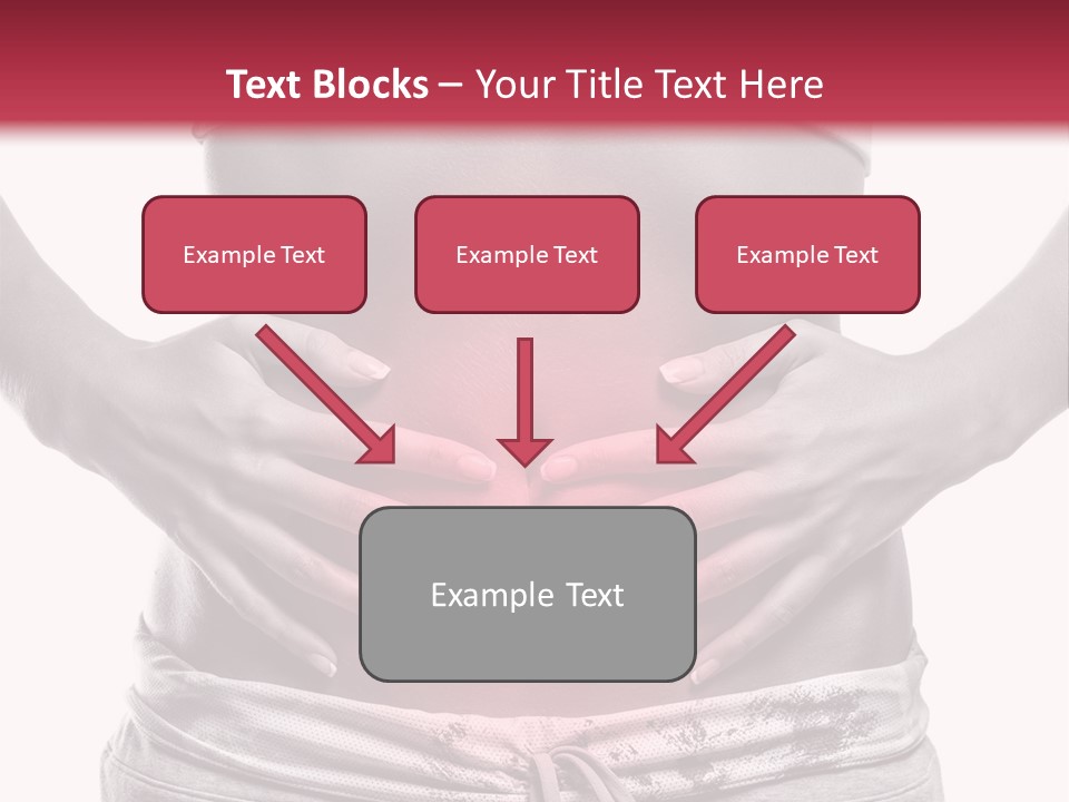 Concepts One Stomachache PowerPoint Template