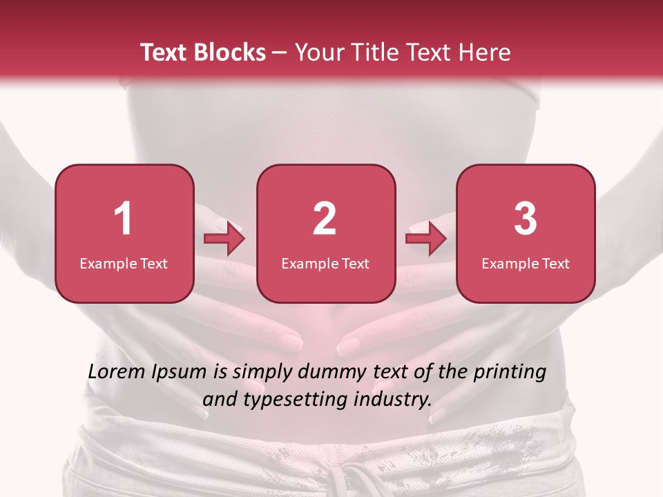 Concepts One Stomachache PowerPoint Template
