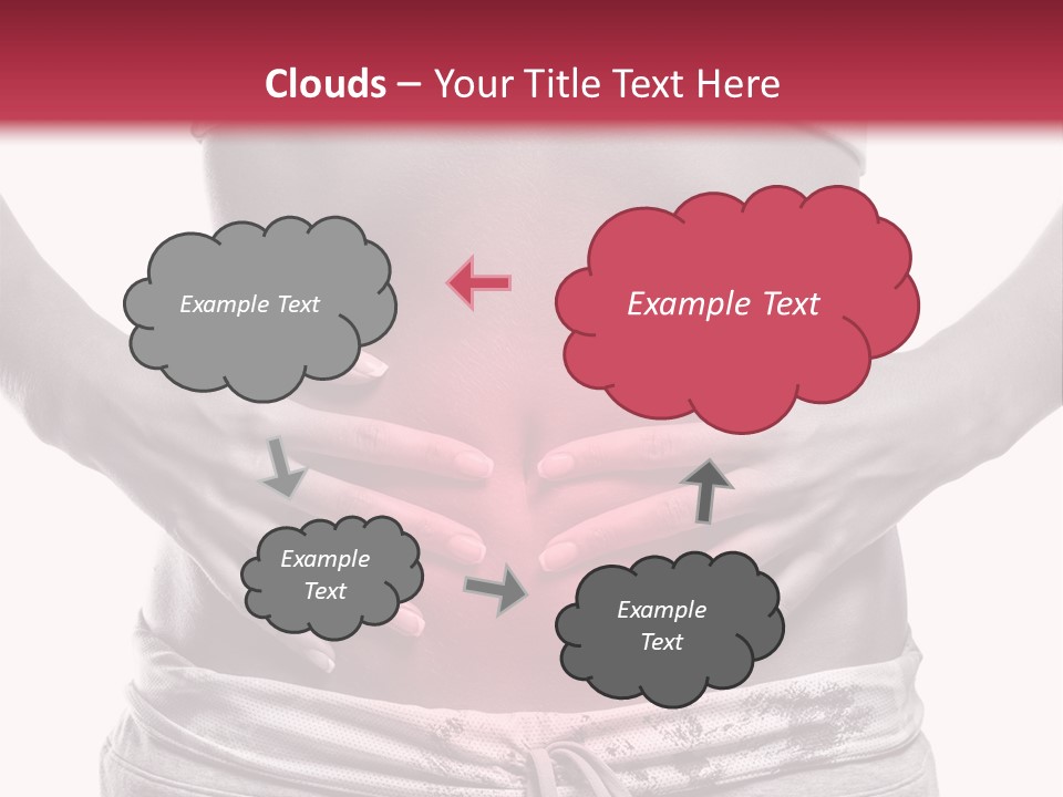 Concepts One Stomachache PowerPoint Template