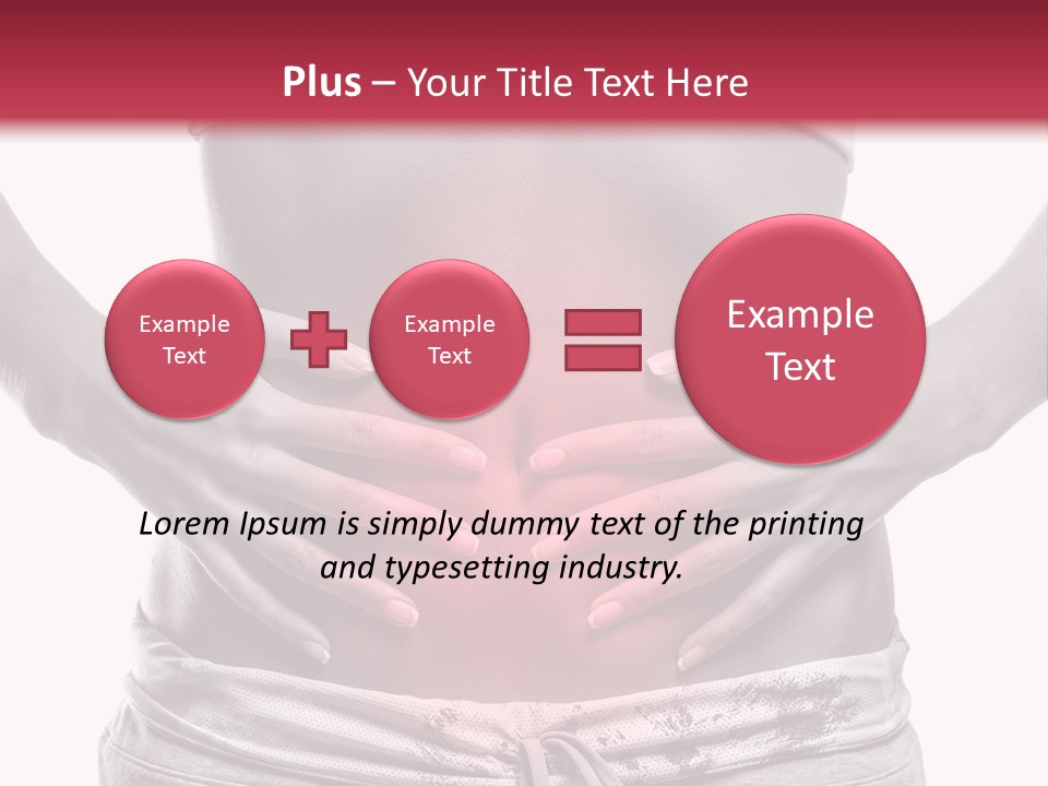 Concepts One Stomachache PowerPoint Template