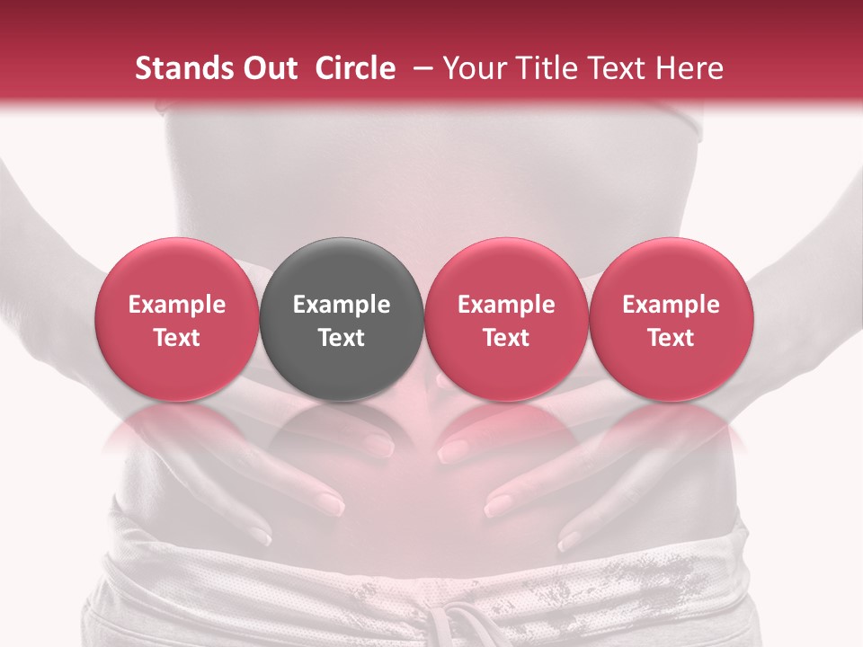 Concepts One Stomachache PowerPoint Template