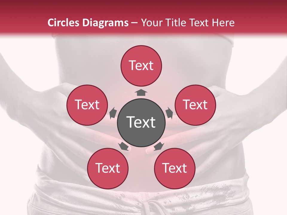 Concepts One Stomachache PowerPoint Template