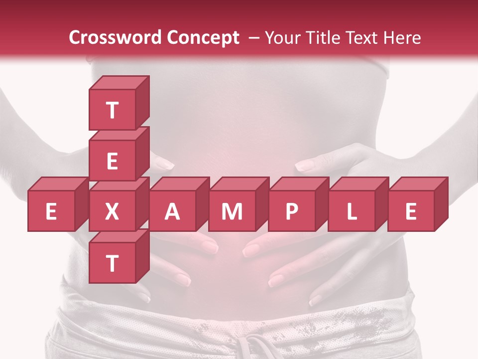 Concepts One Stomachache PowerPoint Template