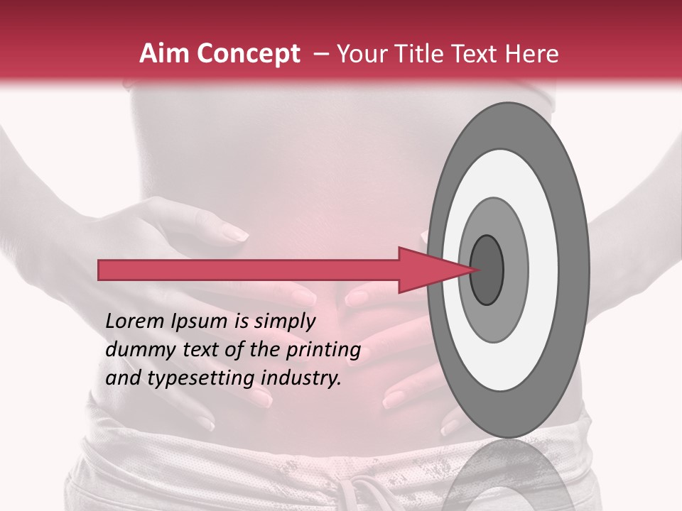 Concepts One Stomachache PowerPoint Template