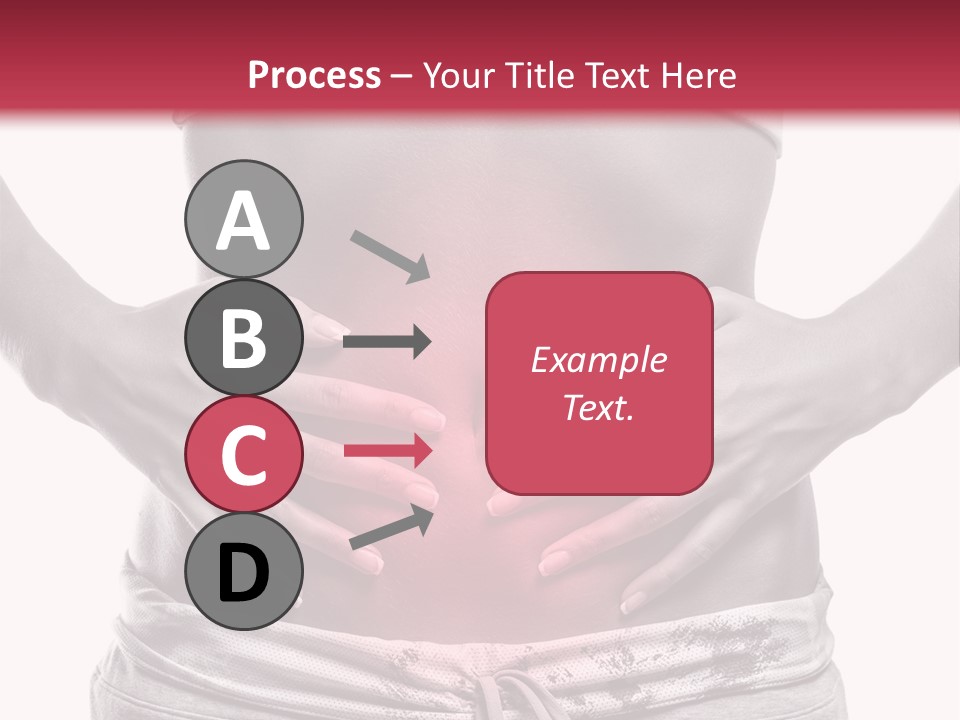 Concepts One Stomachache PowerPoint Template