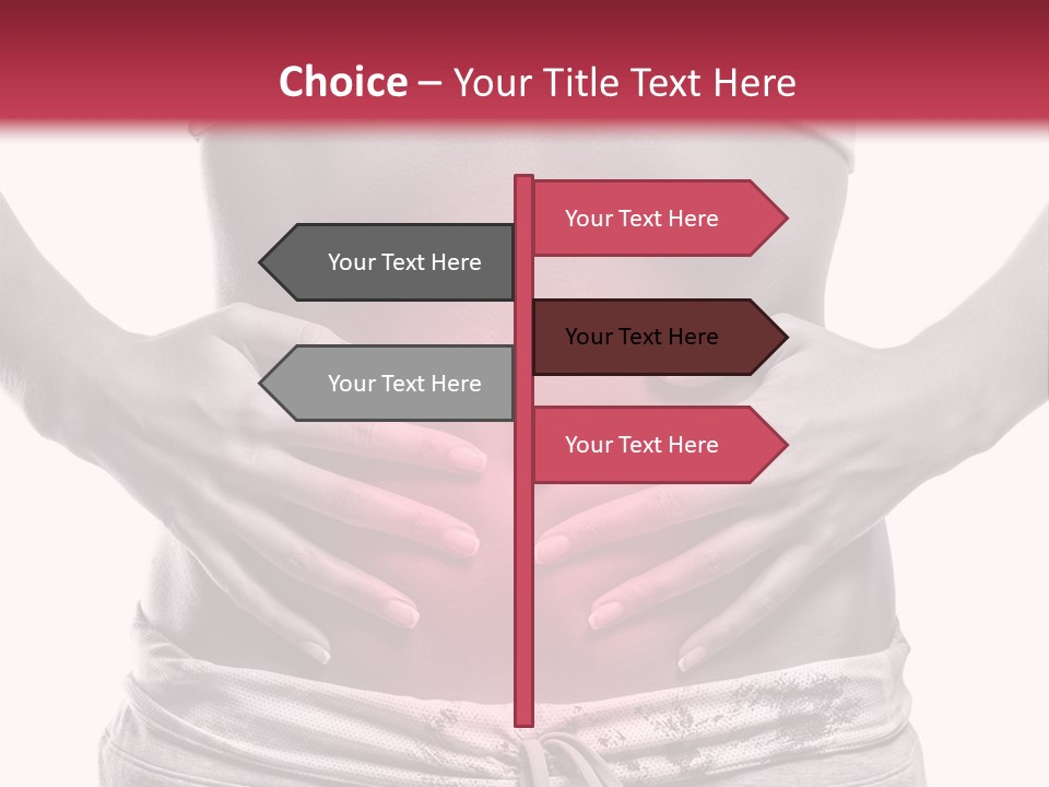 Concepts One Stomachache PowerPoint Template