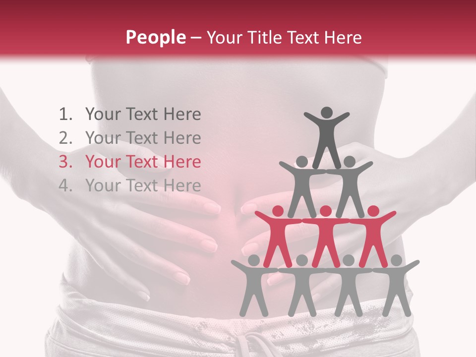 Concepts One Stomachache PowerPoint Template