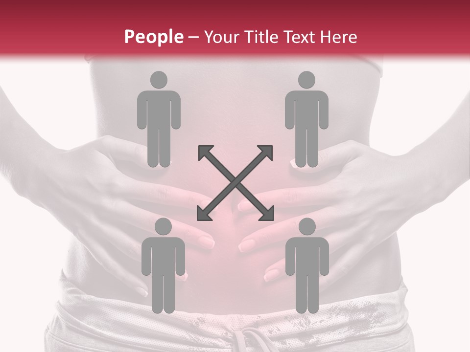 Concepts One Stomachache PowerPoint Template