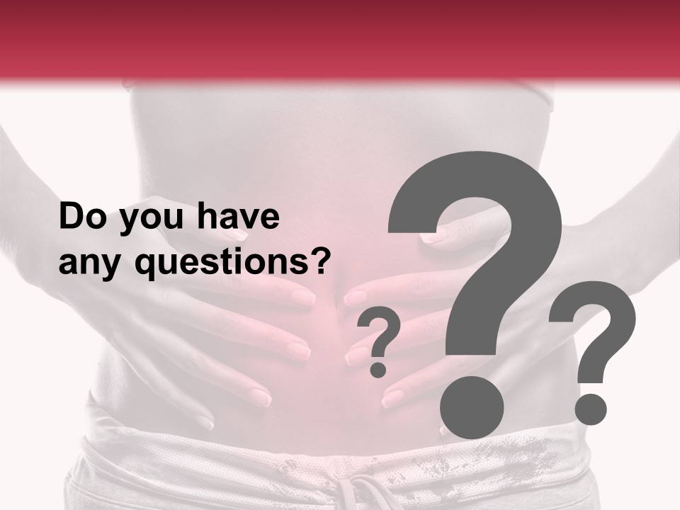 Concepts One Stomachache PowerPoint Template