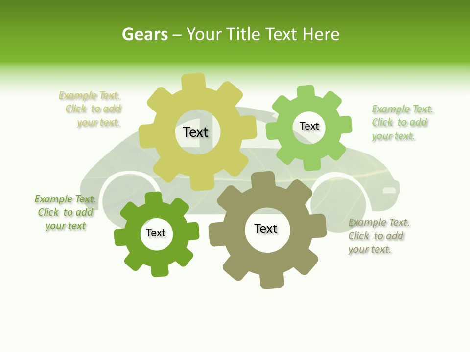 Motor Healthy Transport PowerPoint Template