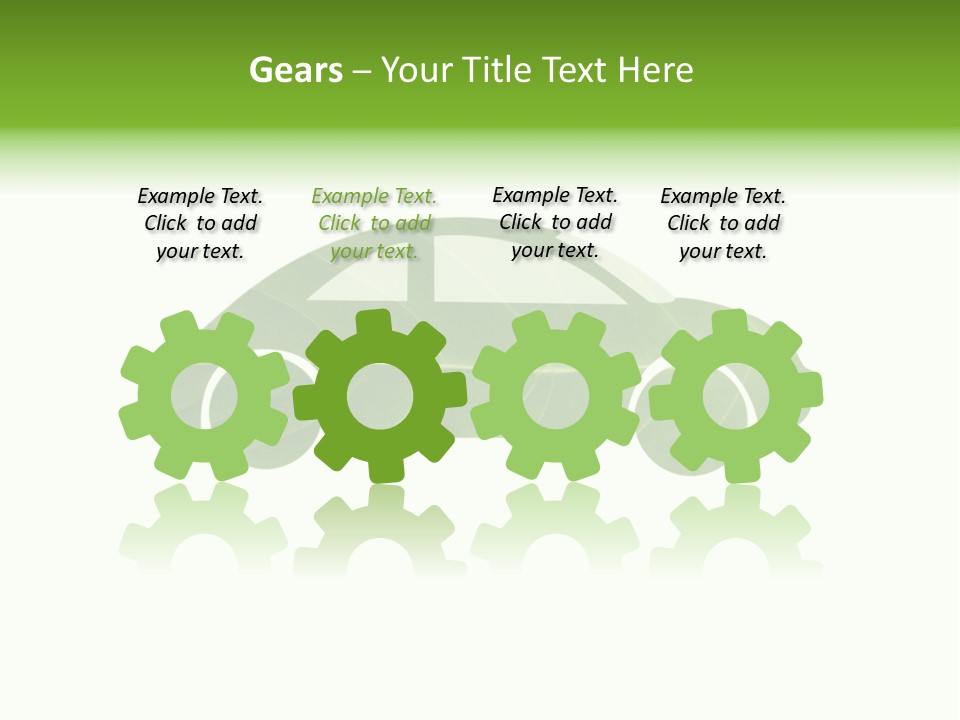 Motor Healthy Transport PowerPoint Template