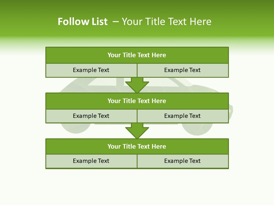 Motor Healthy Transport PowerPoint Template
