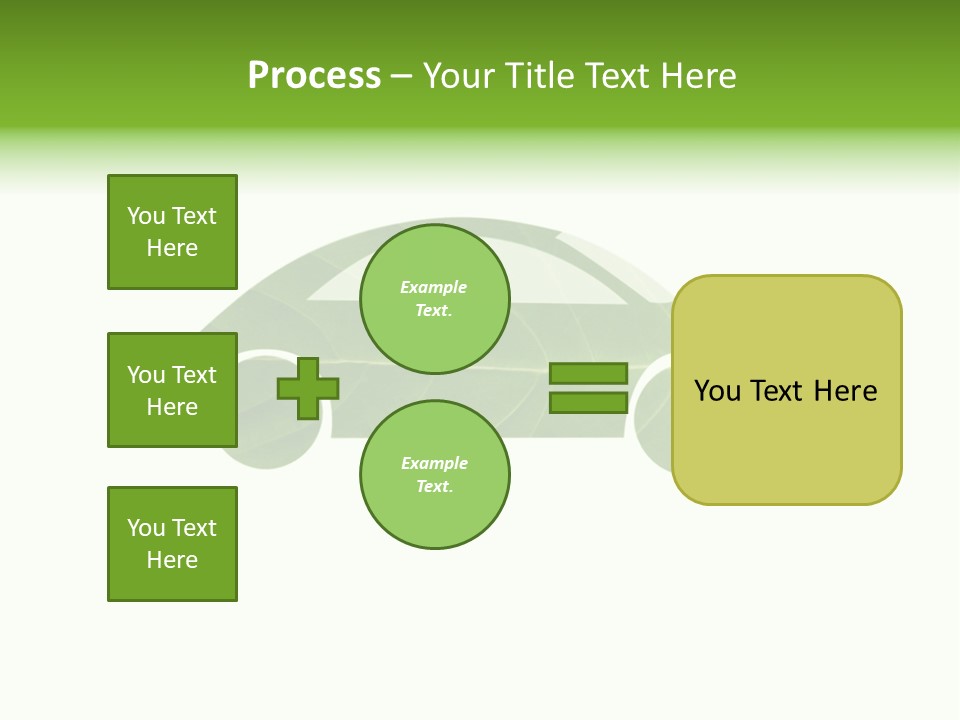 Motor Healthy Transport PowerPoint Template