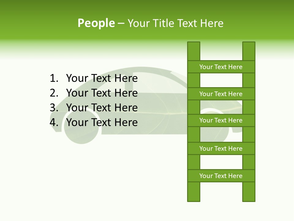 Motor Healthy Transport PowerPoint Template