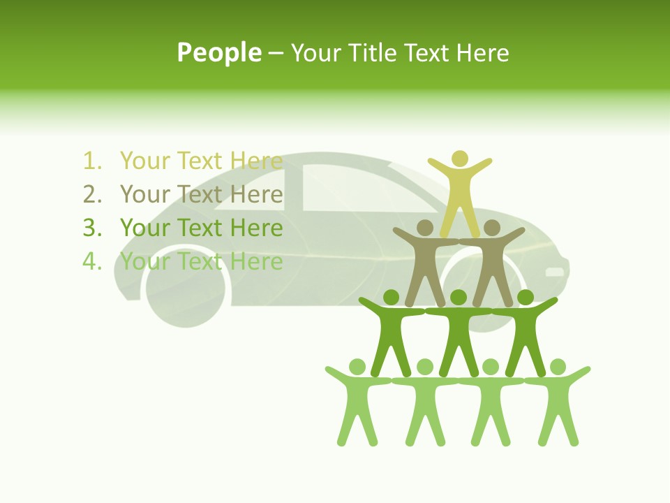 Motor Healthy Transport PowerPoint Template